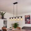 Tulla Pendant Light black, 5-light sources