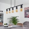 Tulla Pendant Light black, 5-light sources