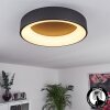 Pine Ceiling Light LED black, 1-light source