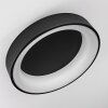 Pine Ceiling Light LED black, 1-light source