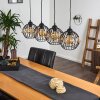 Tawasu Pendant Light black, 4-light sources