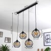 Tawasu Pendant Light black, 4-light sources