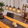 Tawasu Pendant Light black, 4-light sources