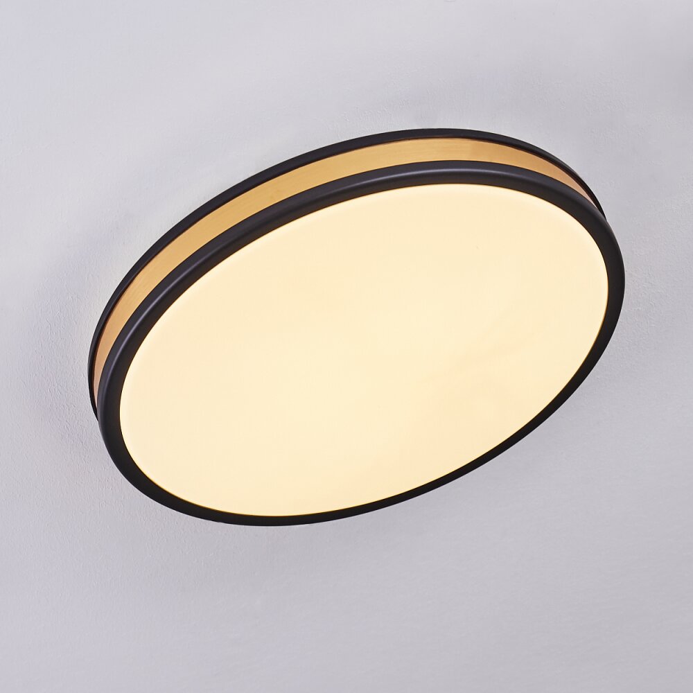 Kirtland Ceiling Light LED gold, black, 1-light source