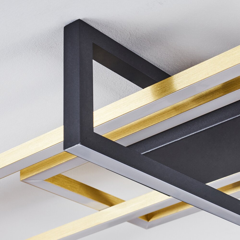 Omega Ceiling Light LED black, 1-light source