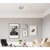 Globo RONDA Ceiling Light LED black, 1-light source, Remote control