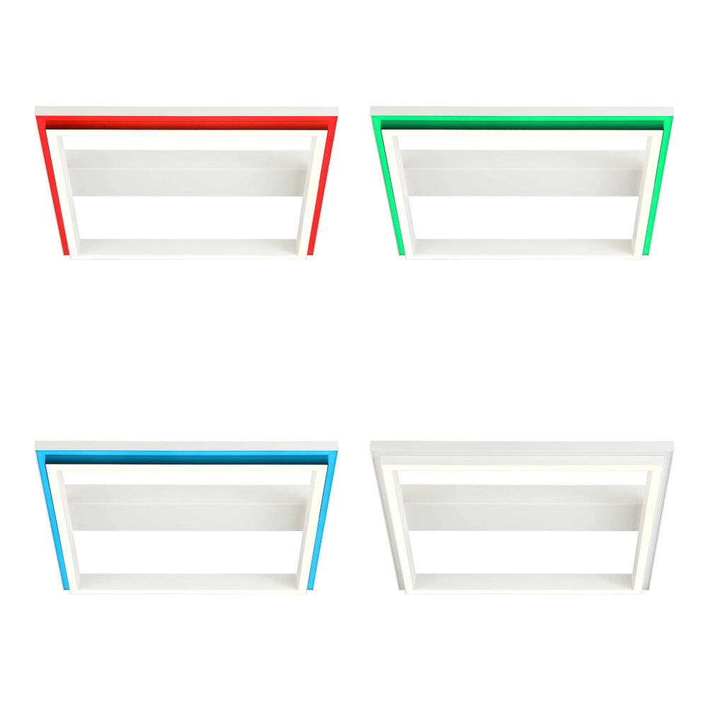 Brilliant Pallas Ceiling Light LED white, 1-light source