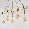 Canedo Pendant Light brown, 5-light sources