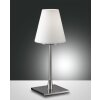 Fabas Luce Lucy big Table lamp matt nickel, 1-light source