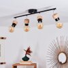 Harran Ceiling Light chrome, black, 4-light sources