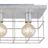 Globo MERRIL Ceiling Light galvanized, 3-light sources