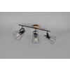 Reality Jaipur Ceiling Light black, 3-light sources