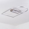 LOFTHEIM Ceiling Light LED chrome, matt nickel, 1-light source