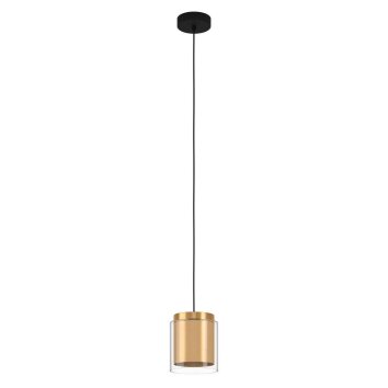 Eglo-Leuchten LAGUNITAS Pendant Light gold, brass, black, 1-light source