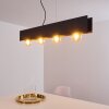 Fria Pendant Light black, 4-light sources