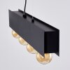 Fria Pendant Light black, 4-light sources