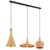 Globo LUDMILLA Pendant Light black, 3-light sources