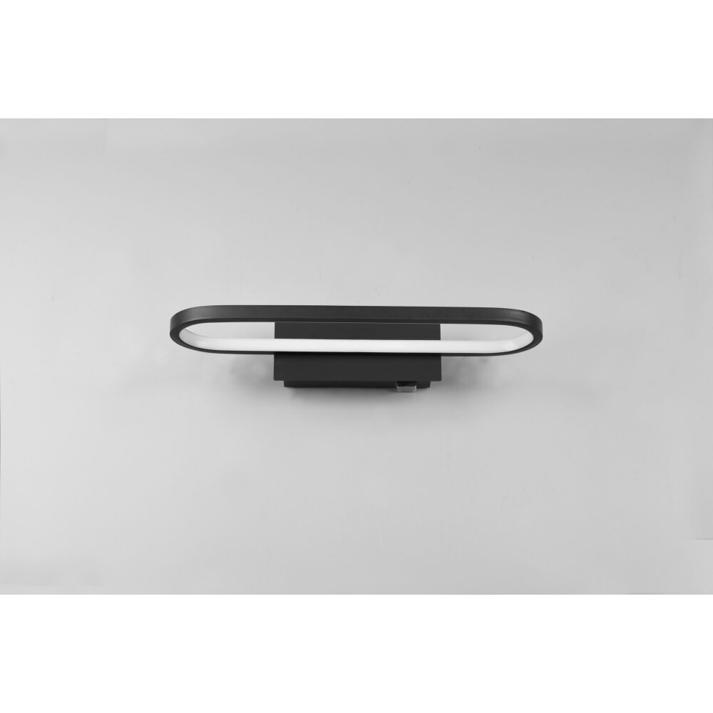 Trio-Leuchten GIANNI Wall Light LED black, 1-light source