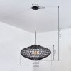 COLIMAU Pendant Light black, 1-light source