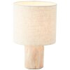 Brilliant-Leuchten PIA Table lamp Ecru, 1-light source