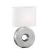 Fischer-Honsel EYE Table lamp silver, 1-light source