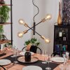 GRYON Pendant Light brass, black, 4-light sources