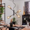 GRYON Pendant Light brass, black, 4-light sources