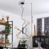 GRYON Pendant Light brass, black, 4-light sources