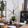 GRYON Pendant Light brass, black, 4-light sources