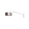 Steinhauer ELEGANT CLASSY Wall Light brushed steel, 1-light source