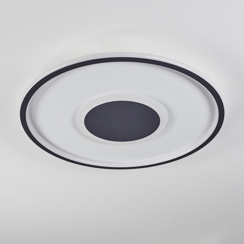 KOLO Ceiling Light LED anthracite, white, 1-light source, Remote control