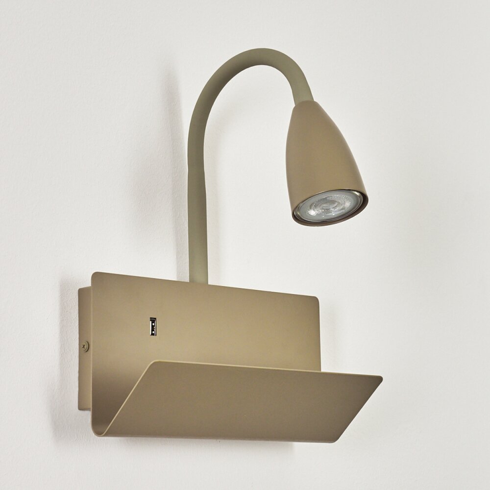 SARNEN Wall Light Khaki, 1-light source