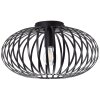 Brilliant BREMEN Ceiling Light black, 1-light source