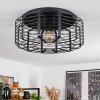 SOOKE Ceiling Light black, 1-light source