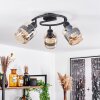 WIGAN Ceiling Light black, 3-light sources