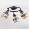 WIGAN Ceiling Light black, 3-light sources