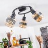 WIGAN Ceiling Light black, 3-light sources