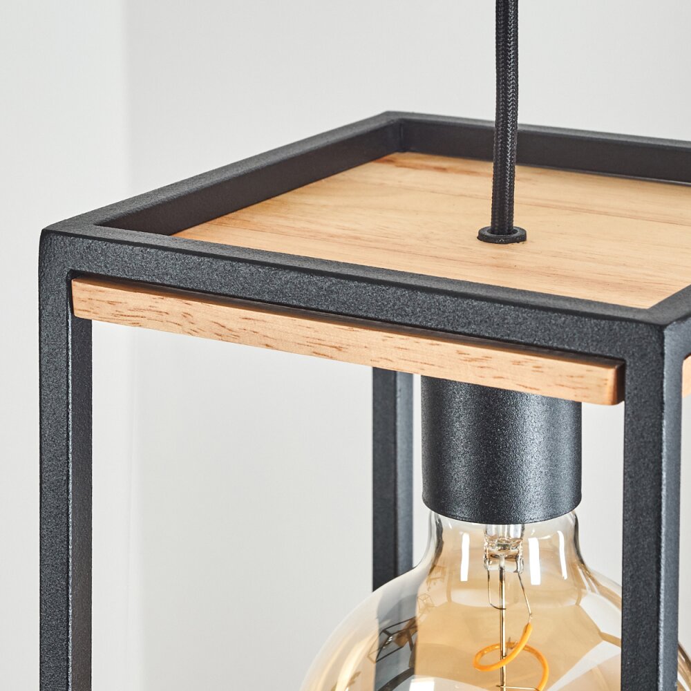 COLEBROOK Pendant Light black, 3-light sources