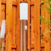 GABORONE path light brown, Wood like finish, 1-light source, Motion sensor