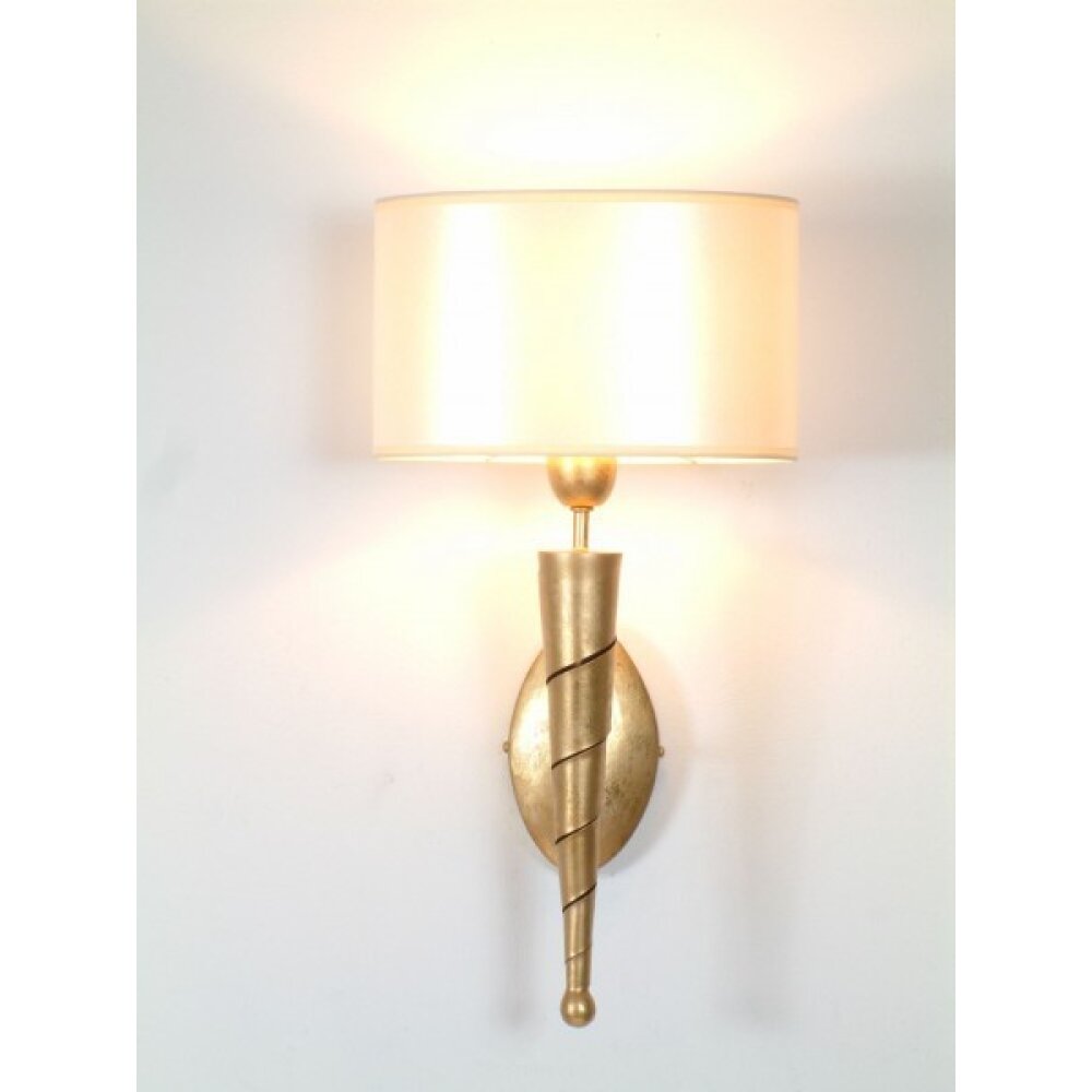 Holländer INNOVAZIONE wall light gold, white, 1-light source main product photo