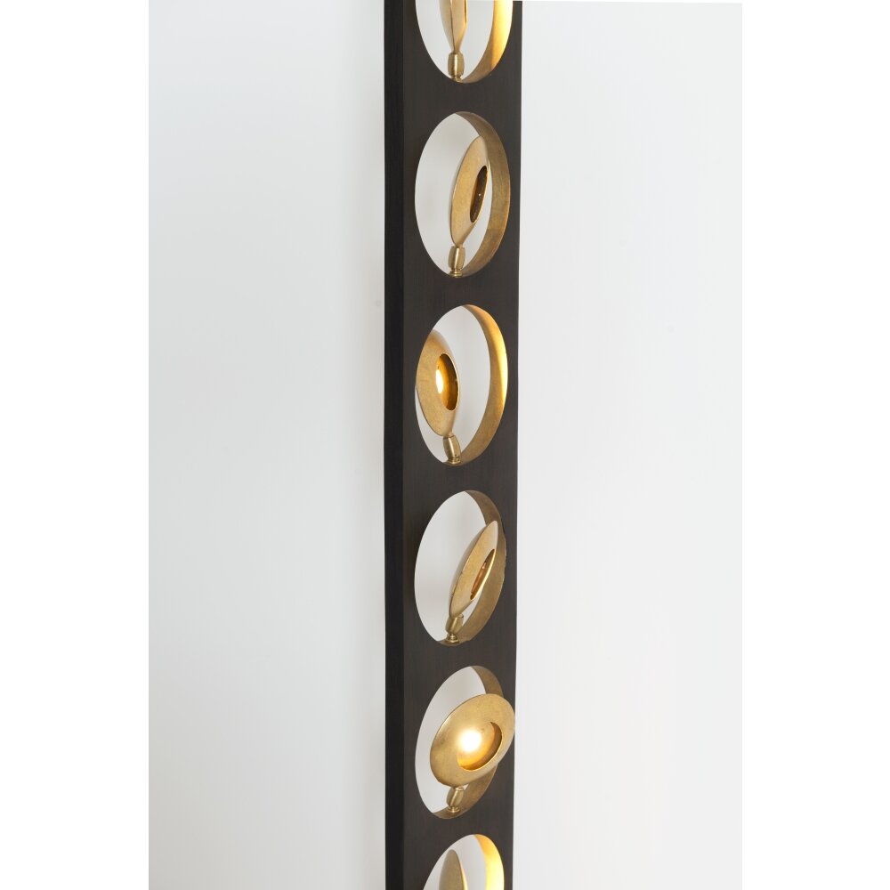 Holländer TENACIA Floor Lamp LED brown, gold, 6-light sources