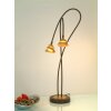 Holländer SNAIL TWO Table Lamp brown, gold, black, 2-light sources