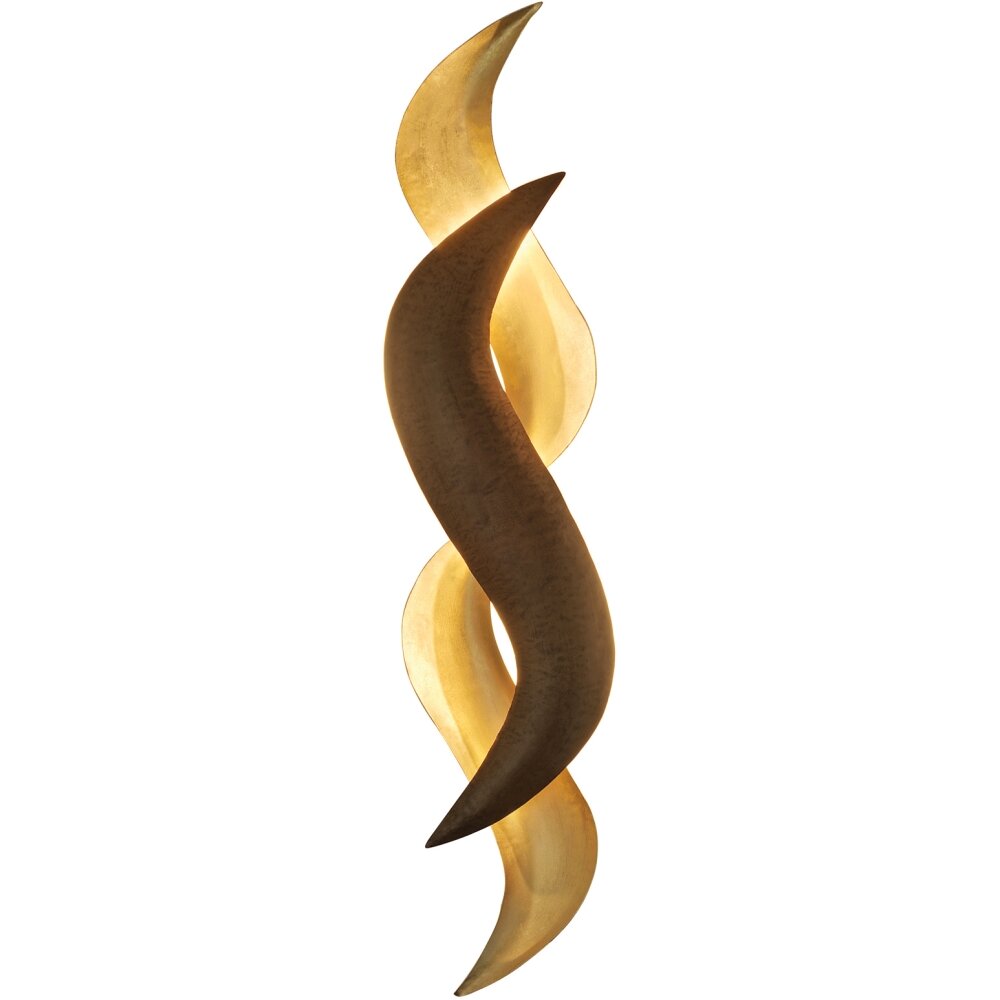 Holländer CORALLO Wall Light brown, gold, black, 4-light sources