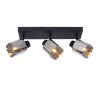 Lucide ALION Ceiling Light black, 3-light sources