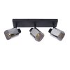 Lucide ALION Ceiling Light black, 3-light sources