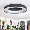 SACHSELN Ceiling Light LED black, 1-light source, Remote control