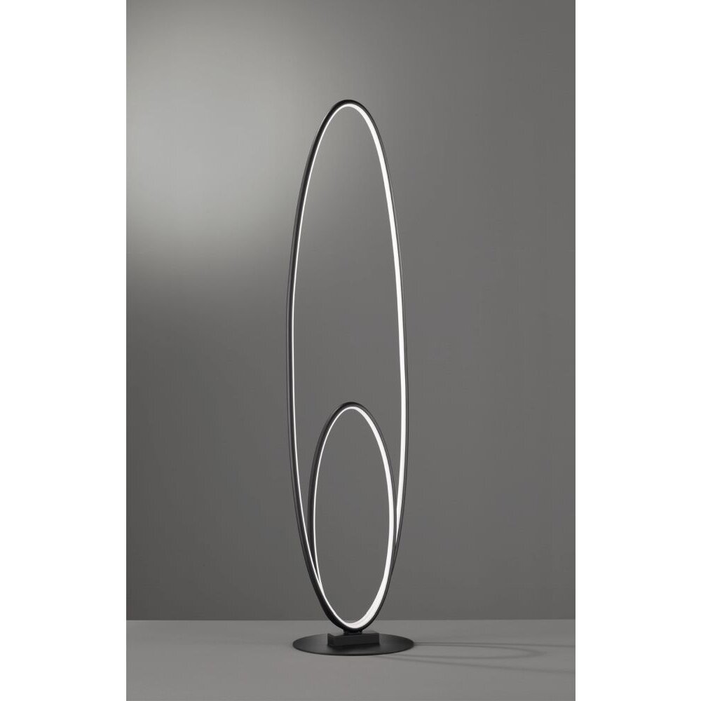 Floor Lamp Trio Leuchten AVUS LED black, 1-light source