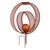 Globo solar light LED rust-coloured