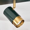 CAMPANAS Ceiling Light green, brass, 2-light sources