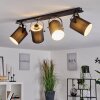 PUELCHES Ceiling Light black, 4-light sources